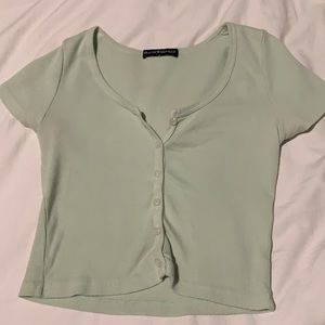 BRANDY LIGHT GREEN ZELLY TOP